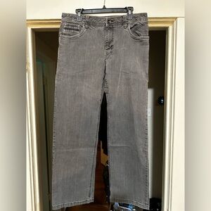 Prana Axion Charcoal Denim Jeans 34W X 32L